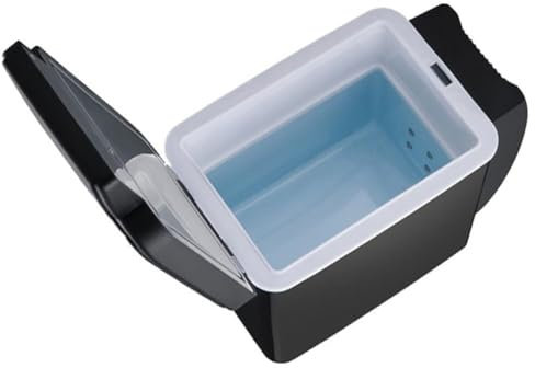 JFBLSD Tragbarer Camping Kühlschrank - Gefrier Kompressor 6 Liter Fahrzeug Leichter Auto Kühlschrank mit Gefrierfach for Campingreisen nach Hause