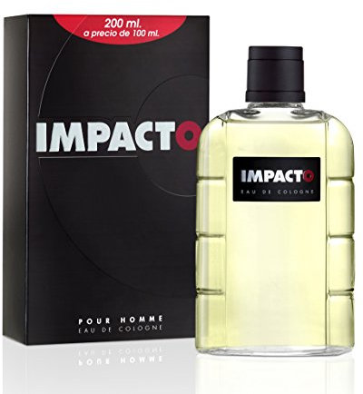 Impacto, agua de colonia para hombre, 200ml.