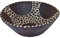 Holzschale Schale Holzschüssel Schüssel Afrika Deko Holz Verschiedene Designs, Black Points 15 cm