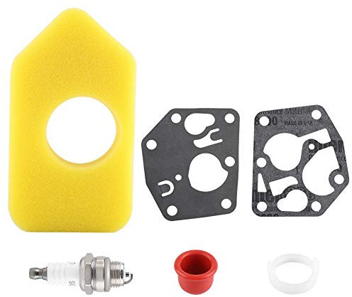 Kit De Bougie D'Allumage Pour Filtre À Air D'Amorce De Filtre À Air De Carburateur Carb Pour Le Remplacement De La Tondeuse À Gazon Pour Petits Moteurs