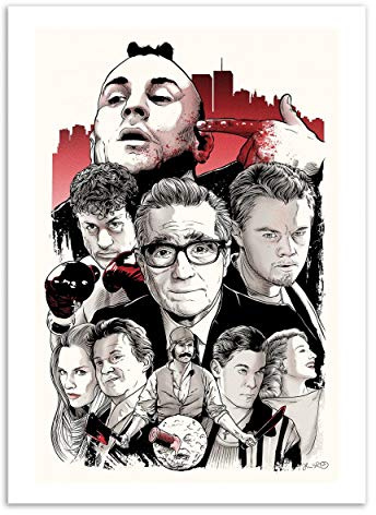 Wall Editions Art-Poster - Scorsese - Joshua Budich