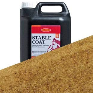 PROTEK Stable Coat - Golden Oak 5 Litre