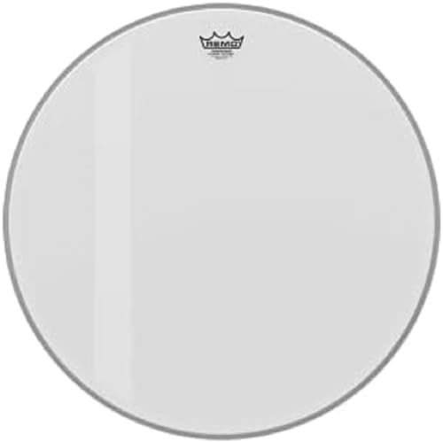 Remo drumhead Powerstroke 3 Coated Felt Tone with Free Floating damper strip – 24 – P3-1124-00-FLT