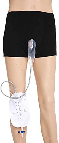 Bolsa para sistema de orina 500ml portátil portátil para hombre (M)