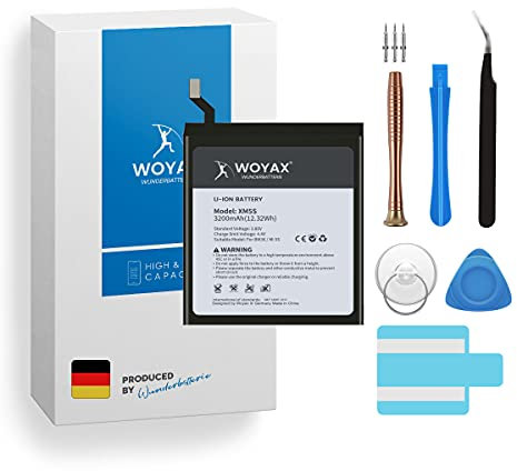 Woyax Wunderbatterie® Akku für Xiaomi Mi 5S, Reale Kapazität und Ersatzakku / BM36
