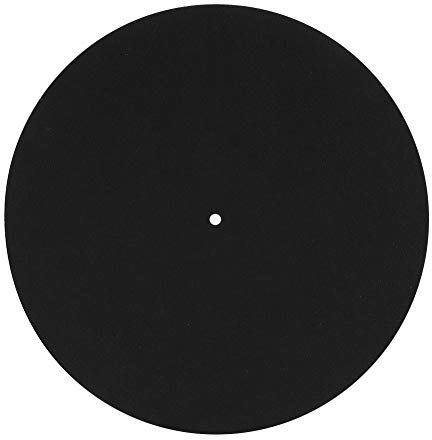 12-Zoll-Plattenspieler-Matte, Kork-Plattenspieler-Matte Kork-Slipmat für LP-Schallplatten, rutschfeste Antistatische Kork-Matte Geräuschreduzierend Kork für Heim-Plattenspieler