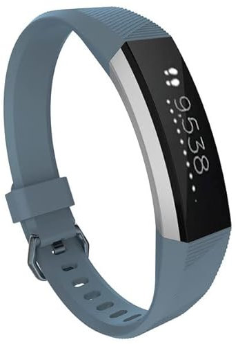 Strap-it Silikonarmband Blau - Passend für Fitbit Alta - Armband für Smartwatch - Ersatzarmband