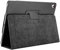 Leather Stand Case for iPad Air 3 Pro 10.5 10.2 7/8/9 Folio Generation 19/20/21 (Black)