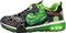 Geox J BAYONYC Boy Sneaker, Black/Green, 31 EU