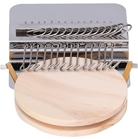 Kleiner Webstuhl, 14 Nadeln Stopfwebstühle, Darning Loom Maschine, Schnellwebtyp Mini Tragbare Stopfmaschine Strickmaschine Kleiderreparatur Stopfwebstuhl Reparaturwebstuhl Handwebwerkzeug DIY Kunst