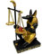 Artware, Home Decoration Ornament Home Decoration Craft Ornament, Altägyptische Statue Figur Skulptur Schwarz und Gold Anubis Waage der Gerechtigkeit Ägyptische Statuette Richter Hund Gott Ornamente D