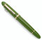 JINHAO X159 Resin Fountain Pen with Ink Converter (Extra Fine Nib, Gold Clip-Avocado Green)