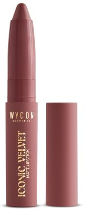 WYCON cosmetics ICONIC VELVET - MATT LIPSTICK Rossetto in chubby dal finish extra matt 04 IDEAL MAUVE