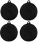 Induction Cooktop Mat, Silicone Household Induction Cookware Protector Mat, 22Cm Round Pad with High Temperature Resistance, for Induction Cooktop Only (Circular)
