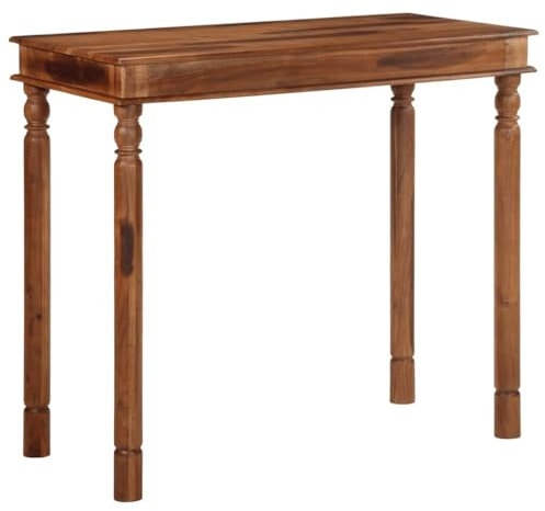 vidaXL Bartisch 120x60x107 cm Massivholz Akazie, Stehtisch, Bistrotisch, Kneipentisch, Stehtische, Bistrotische, Küchentisch, Küchentische, Tisch