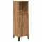 vidaXL Badschrank Artisan-Eiche 30x30x100 cm Holzwerkstoff, Badezimmerschrank, Badezimmer Schrank, Hochschrank Bad, Bad Schrank, Toilettenschrank