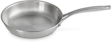 Le Creuset Essential Bratpfanne aus Edelstahl, 24,1 cm