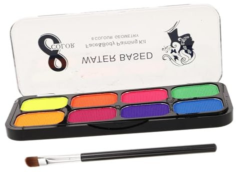 jojofuny 1 Satz Gesichtsfarbe Farben Schild Party malen Malerei Make-up-Set für Gesichtsbemalung Cosplay-Make-up handgemachte Aquarellfarbe Schminksets Farbe auf Wasserbasis