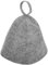 OATIPHO chapeau de sauna en feutre Capuchon de capot accessoires de banya russe chapeau de turban de cheveux protecteur de cheveux de sauna serviette de sauna maison de bain Feutrine Gris
