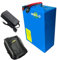 WILLQ Batteria al Litio 24V 36V 48V 10Ah 12Ah 15Ah 18Ah 20Ah 25Ah 30Ah Batteria di Ricambio per Scooter Elettrico con Spina CC + T per Kit Motore Ebike da 0 a 1500 W con Borsa,24v10ah