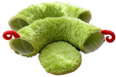 Tunnel Per Gatti 'albero Di Natale, Zona Giochi Interattiva A Nascondino, X1, Letto A Túnnel Per Gatti 'albero Di Natale, Letto A Tunnel Per Ciambelle Per Gátti, Facile Da Usare, Ideale Per Ga