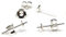 NaturSchatulle Ohrstecker Rohlinge 100% 925 Sterling Silber Butterfly Verschluss I 2 Paar I Ohrringe Basteln DIY Schmuckherstellung Nickelfrei