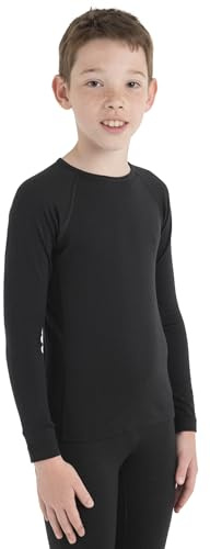 Icebreaker Unisex Kinder Kids' 200 Oasis Long Sleeve Crewe Basisschichtplatten