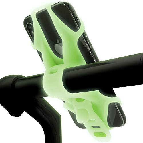 Bike Phone Holder per smartphone, non si rompe o ruggine, brevettato & design premiato supporto universale per bicicletta, compatibile con strada e mountain bikes, e anche moto e scooter