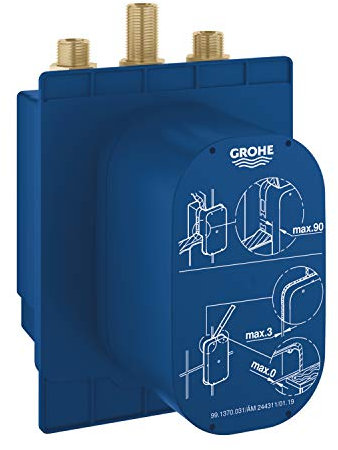 GROHE Eurosmart CT | Spezialarmatur - UP-Einbaukasten | mit Mischung | blau | 36322001