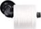 IMQOQ Porte-papier toilette style industriel vintage en métal pour salle de bain, cuisine, chambre à coucher, noir