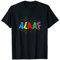 Alaaf mit bunten Buchstaben, Luftschlangen und Konfetti T-Shirt