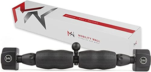 Foam Roller Muscle Massager - High Density for Body, Neck, Back, and Leg - Deep Tissue Physical Therapy High Density Standing Exercise Release (Pro Series)-Standard