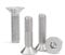 40 Piezas Tornillo Avellanado M6 x 20 mm Tornillos de Cabeza Avellanada Hexágono Interior Tornillos Avellanados con Rosca Completa de Acero Inoxidable Cabeza Avellanada con Hexágono Interior