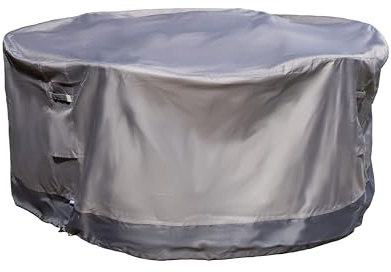 Maypole Quality Garden Furniture Covers, Fits 6 Seater Round Table And Chairs. Cover Dimensions Are 215 Cm Diameter X 90 Cm Height
