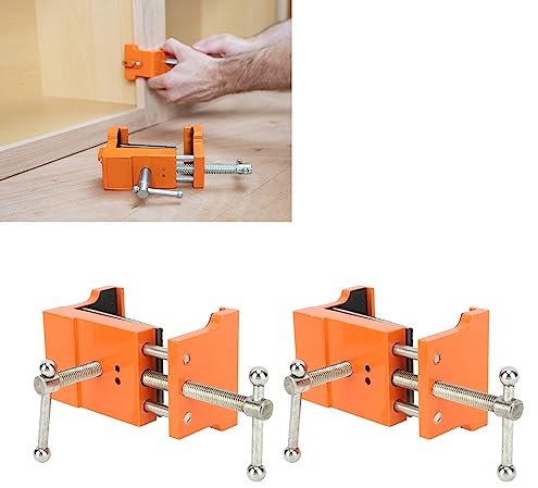 BEIJIALY 2 Pcs Cabinet Clamp, Quick Assembly Cabinet Face Frame Clamp Aluminum Alloy Steel Cabinet Installation Claw Cabinetry Clamps Claw Clamps for Cabinets