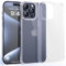 Supdeal Shockproof Clear Case for iPhone 15 Pro Max, [Not Yellowing] [10FT Military Drop Protection] Hard Clear Back Silicone Edge Four Corner Airbags Protection Phone Cover, 6.7, Transparent