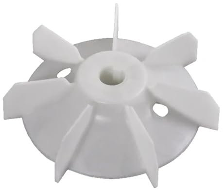 cyclingcolors lüfterrad elektromotor kunststoff kompressor ventilator lüfterflügel welle laufradmotor, 155mm x 19,2mm