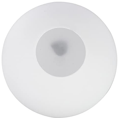TOPBATHY Abat-Jour Globe En Verre Blanc Givré Abat-Jour Boule En Verre De Remplacement Abat-Jour Sphère Pour Suspension Abat-Jour En Verre De Remplacement Diamètre 12 Cm (Blanc)