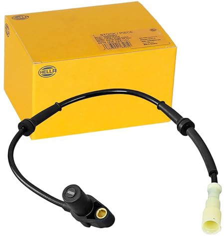 HELLA 6PU 358 217-221 ABS Sensor - Raddrehzahl - 2-polig - Vorderachse | Kompatibel mit: RENAULT CLIO II, CLIO II Kasten/Schrägheck, THALIA I