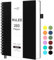 RETTACY A5 Notizblock, Notizbuch, Spiralgebundene Notizbücher, 300 Blatt/150 Seiten Zum Schreiben, 100 G/m² College-liniertes Papier, PVC-Hardcover, 14,5 X 21 Cm - Schwarz