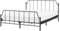 Bett Metall schwarz Lattenrost 160x200 cm Metallbett Industrie-Design Mauressac