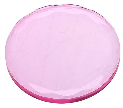 Mipcase 5pièces Gaskets Verre Cristal Pour Colle à Cils Outil De Grafting Pour Extensions De Cils Palette Rose