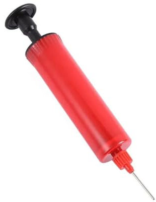 New Sport Ball Inflating Pump Red Soccer Football Basketball Compact Plastic tool Hard Pumps Portable Hand