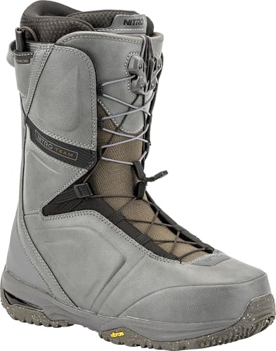 Nitro Herren Team TLS Snowboardboot, Charcoal, MP 30.0 // EU 45 1/3 // US 12