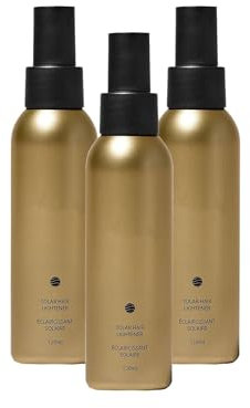 sjfscqr Natürlicher Haaraufheller-Spray, hellt alle Haartypen und -Farben auf,Blondes Haar aufhellen und erhellen,Solar-Haaraufheller