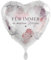 NEU Folienballon - Für immer in unseren Herzen - ca. 45cm Durchmesser