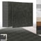 XINZI Piastrelle autoadesive in PVC, per pavimenti in vinile, autoadesive, per pavimenti in vinile, effetto legno, 54 piastrelle in vinile, 5,02 m², per cucina, soggiorno, grigio scuro