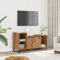 Xichuzi TV-Schrank Artisan-Eiche 100x35x55 cm Holzwerkstoff, TV Lowboard, Fernsehschrank, Fernsehtisch, Fernseher Schrank, TV Sideboard, TV Board, TV Cabinet, TV Bank, TV Kommode - 857457