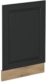 Vicco Façade de Lave-Vaisselle R-Line, Anthracite Campagne, 45cm sans PT