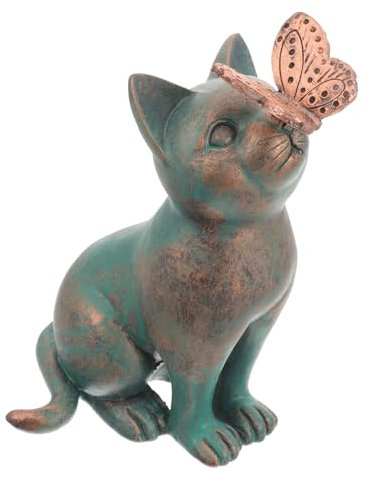 ABOOFAN Pequeña Figura De Animal De Resina Mini Gato para Decoración Obsequio para Gatitos